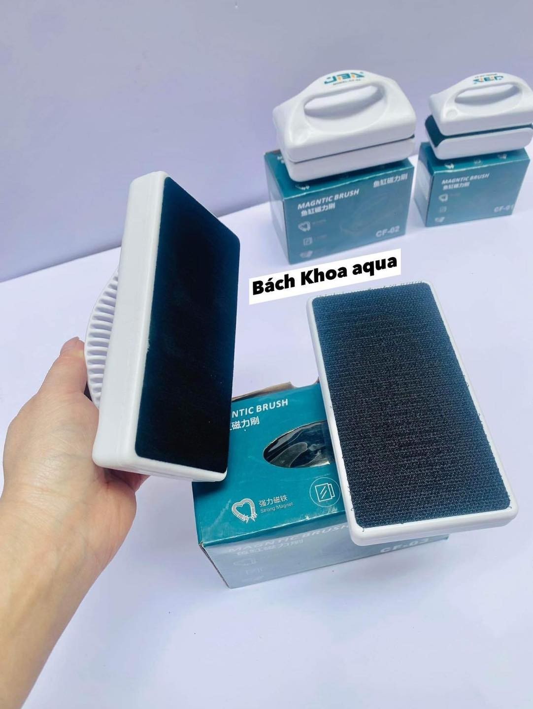 Nam châm vệ sinh bể cá Magntic Brush CF 01-02-03 cho bể cá